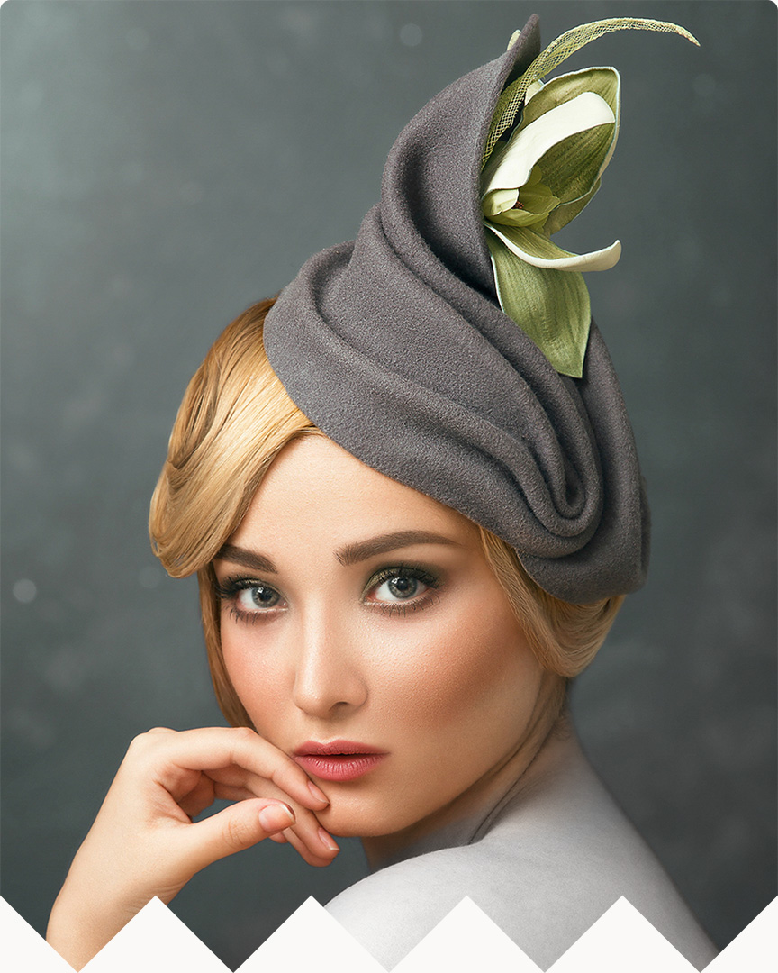 کلاه دکوری لاریسا